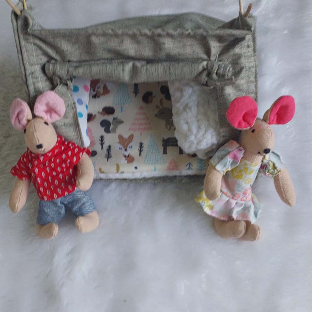 Mouse Doll Tent Set